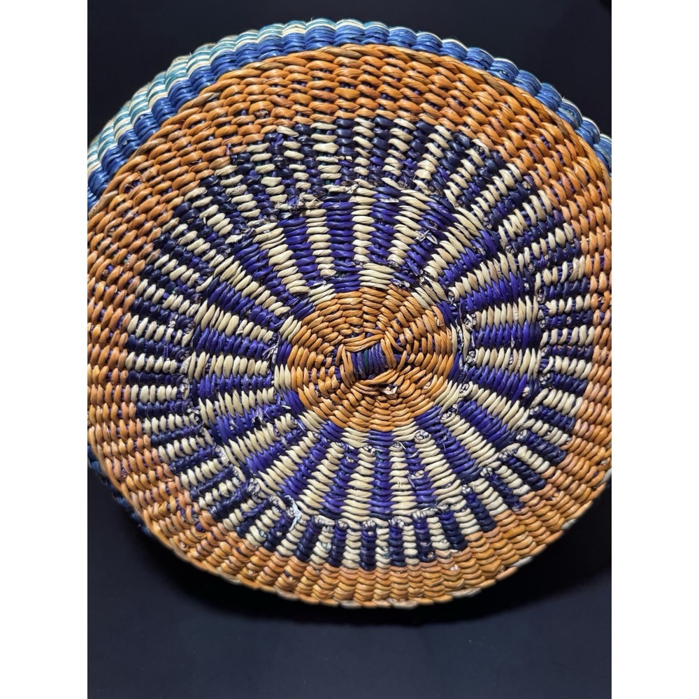 African Bolga Basket U Shopper Tote Basket - Picture 12 of 16